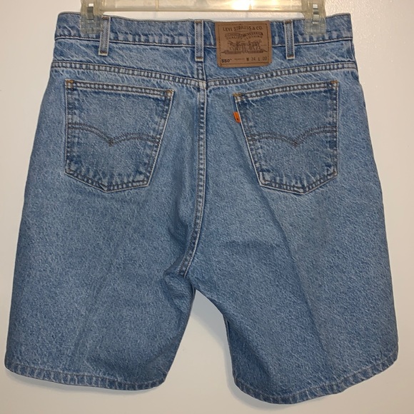 Levi's Shorts Vintage Levis 55 Orange Tab Relaxed Fit Denim Dad